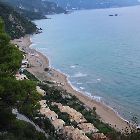 Corfu Glyfada Menigos Beach Apartments Exterior foto