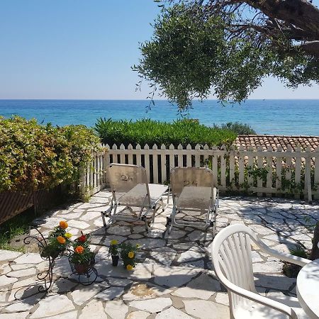 Corfu Glyfada Menigos Beach Apartments Exterior foto